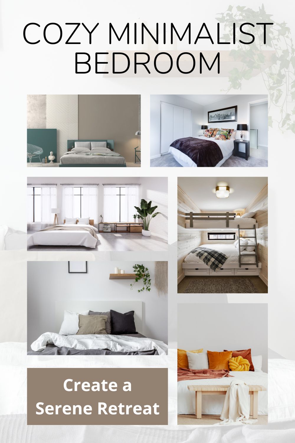 Cozy Minimalist Bedroom: Create a Serene Retreat - Blissful Dwelling