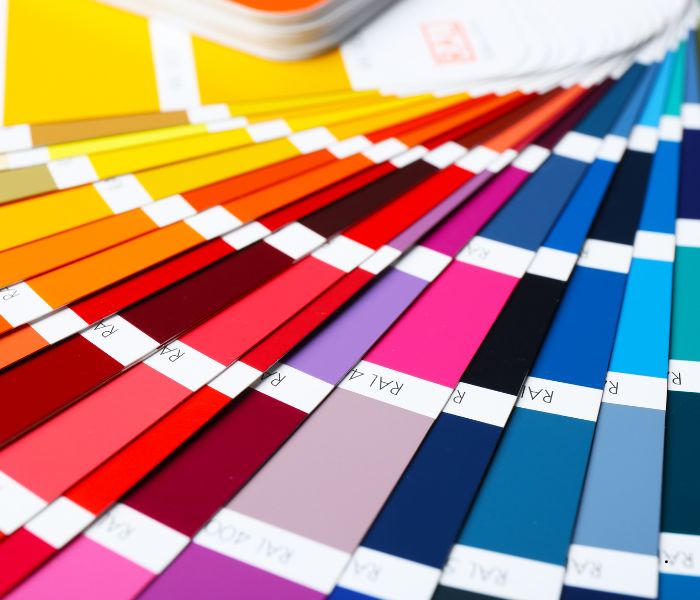 color swatches